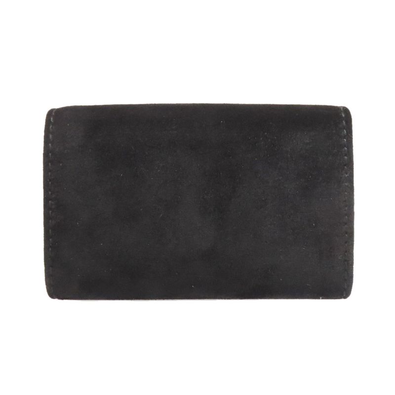 Gucci 088-0959-810-0 Horsebit Key Case Suede Women