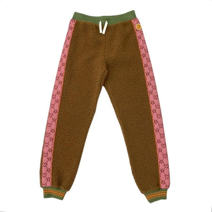 Gucci Kids Sweatshirt Boa Pants 694968 Size 10 Sideline GG Marmont Star Heart