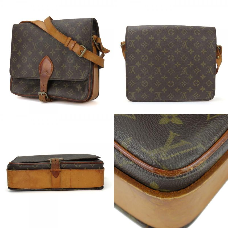 Louis Vuitton Shoulder Bag Cartesiere M51252 Monogram Brown Shoulder Crossbody