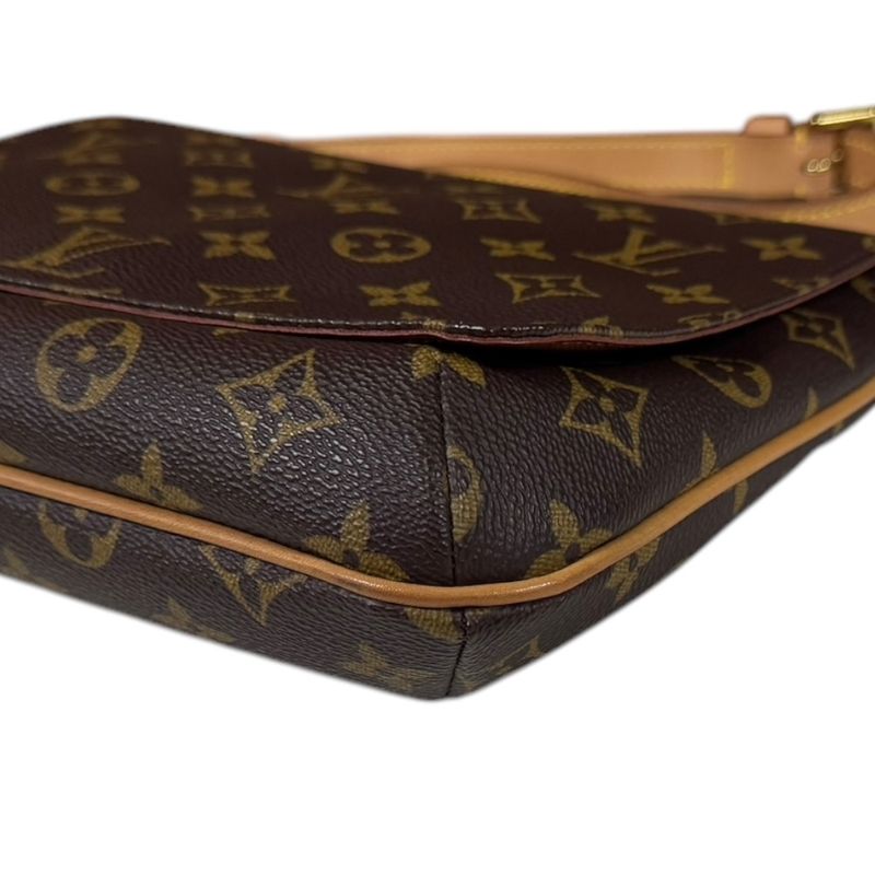 Louis Vuitton Musette Tango Short Monogram Shoulder Bag Monogram Canvas M51257