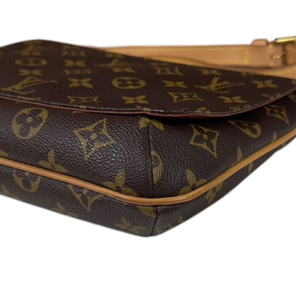 Louis Vuitton Musette Tango Short Monogram Shoulder Bag Monogram Canvas M51257