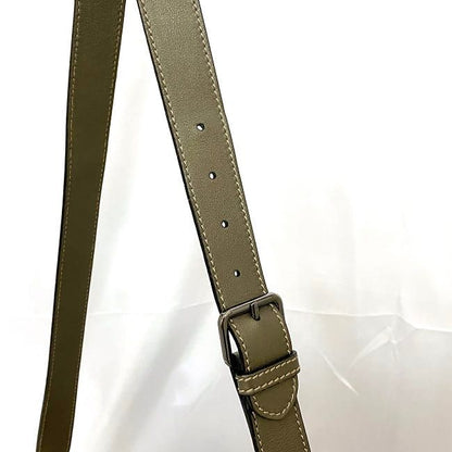 Gucci Shoulder Bag Khaki Green Imprime 201732 Excellent Condition