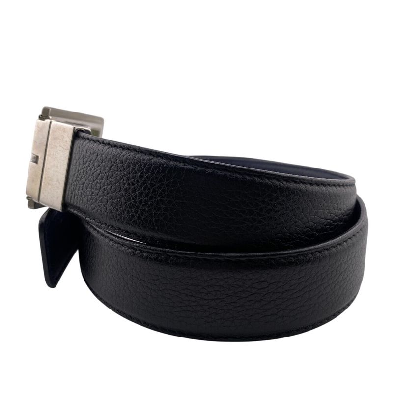 DIOR Homme Dior Homme Reversible Belt Brand Black Men's