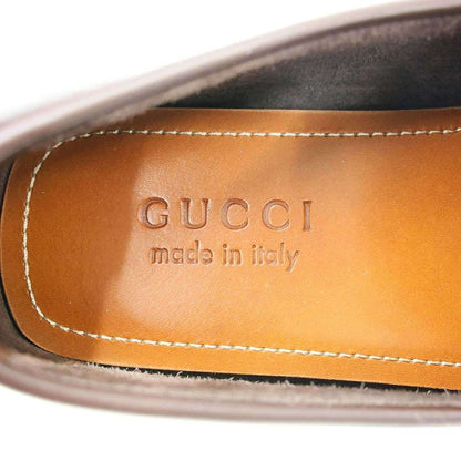 Gucci Horsebit Driving Shoes Loafers 765859 Brown 6