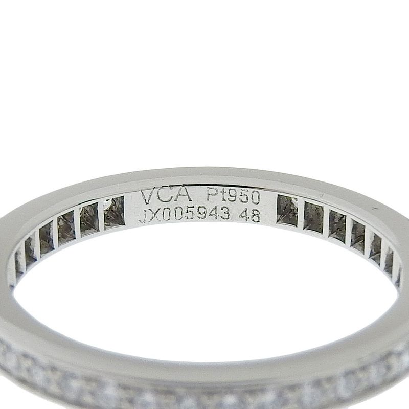 [van Cleef & Arpels] Van Cleef & Arpels Romance Full Eternity Ring Pt950platinum