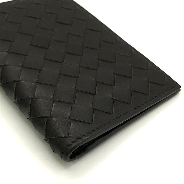 Bottega Veneta Intrecciato Wallet Card Case Brown