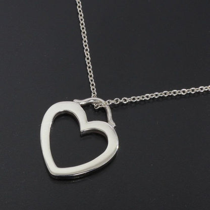 Tiffany & Co Necklace Heart Pendant Silver 925 D9979