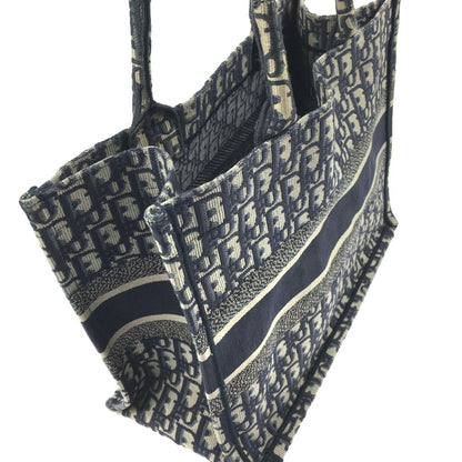 Christian Dior Oblique Book Tote Navy