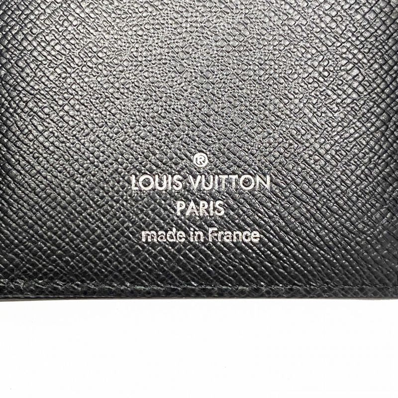 Louis Vuitton Epi Portefeuille Twist Compact M64414 Noir Men's Trifold Wallet