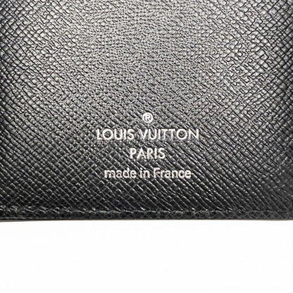 Louis Vuitton Epi Portefeuille Twist Compact M64414 Noir Men's Trifold Wallet