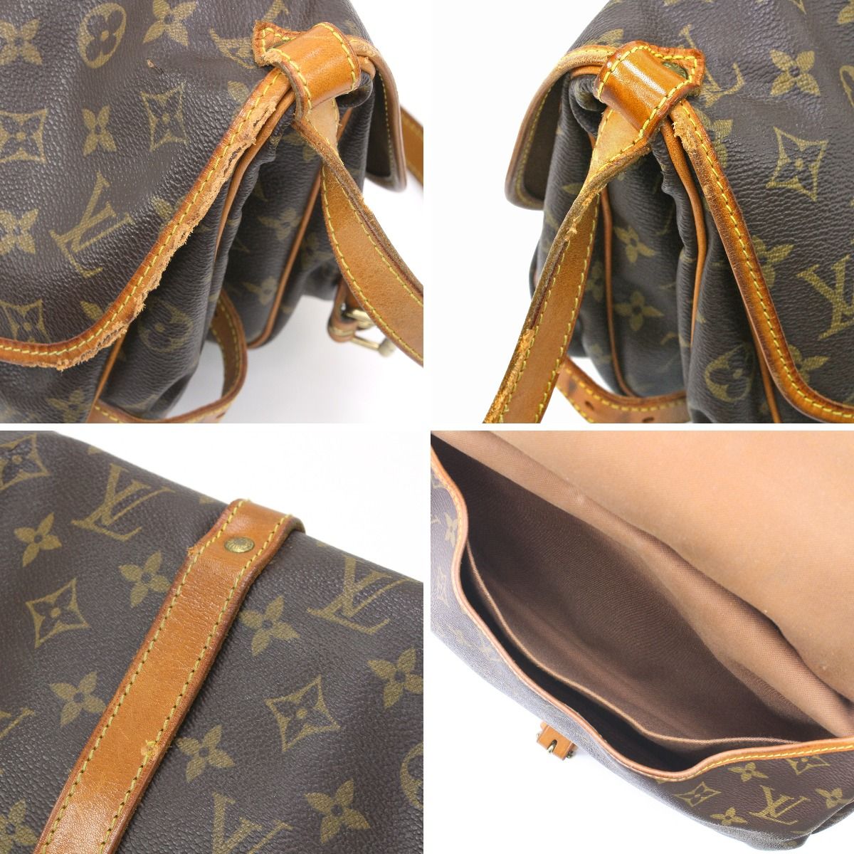 Louis Vuitton Monogram Saumur 30 Shoulder Bag