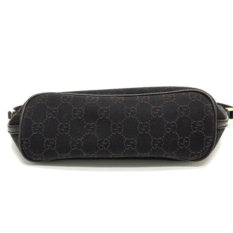Gucci Accessory Pouch GG Pattern 257300 Canvas Brown