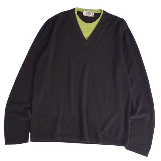 Hermes Knit Sweater Long Sleeve Long Sleeve Cashmere