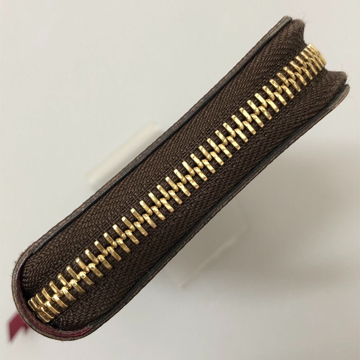 Louis Vuitton Long Wallet Monogram Portefeuille Clemence M60742 Fuchsia