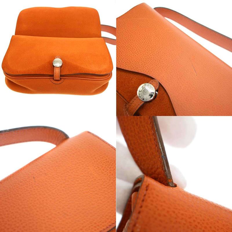 Hermes I Engraved Sac Colorado PM Vacherieger X Toile Offiche Shoulder Bag