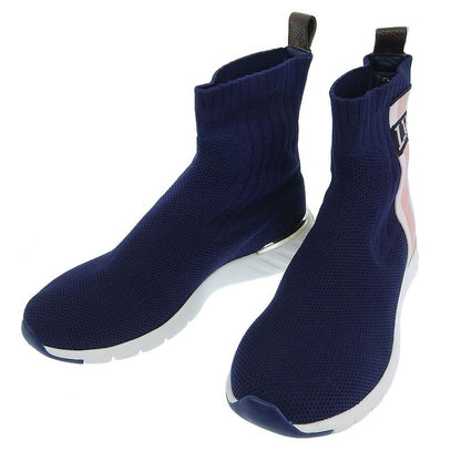 Unused Louis Vuitton 2019 Item Aftergame Line Knit Socks Sneakers 34 1 2