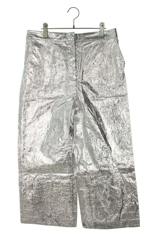 Christian Dior 857p24a3908 Coated Wide Long Pants Women 42