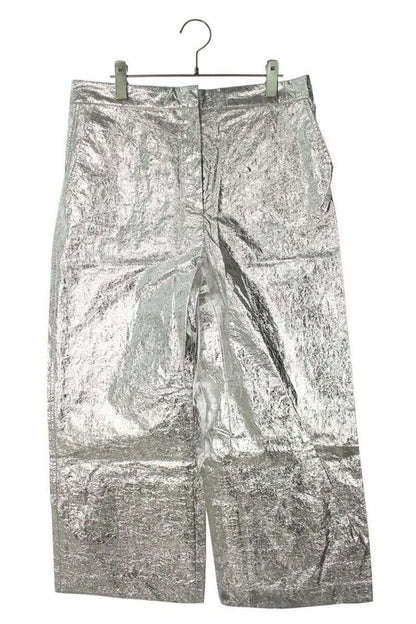 Christian Dior 857p24a3908 Coated Wide Long Pants Women 42