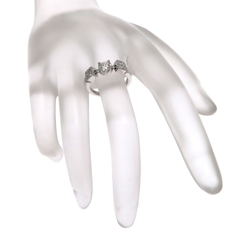 Bvlgari White Gold Diamond Engagement Ring
