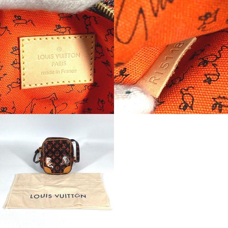 Louis Vuitton Shoulder Bag Panum Small Only M44399 Monogram Canvas Brown