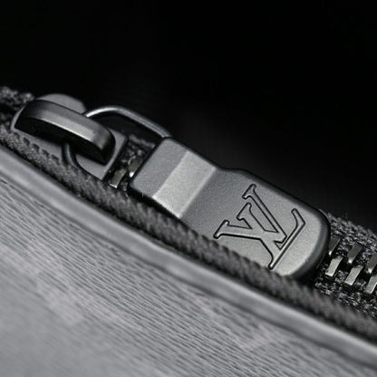 Louis Vuitton Shoulder Bag Steamer Wearable Wallet Black/gray