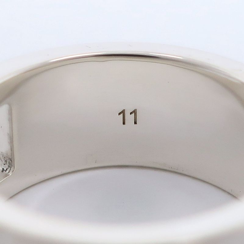 Gucci Branded G Silver 925 Size 10 Ladies 7.1g Ring
