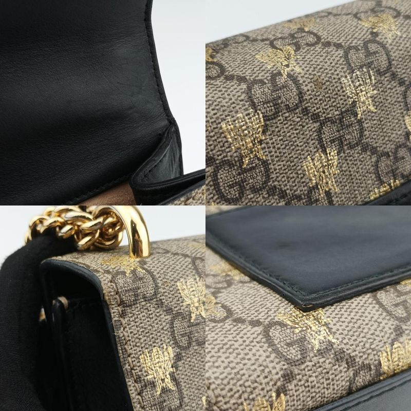 Gucci Padlock Brown PVC Coated Canvas 409487 E025251503