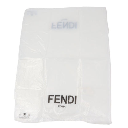  Fendi 2023 Ff0741 FF Logo Zucca Pattern Leather Use Reversible Trench Coat