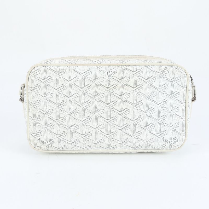 Current Goyard Cup Veil PM Herringbone Leather Shoulder Bag Crossbody Women ERE