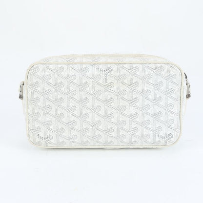 Current Goyard Cup Veil PM Herringbone Leather Shoulder Bag Crossbody Women ERE