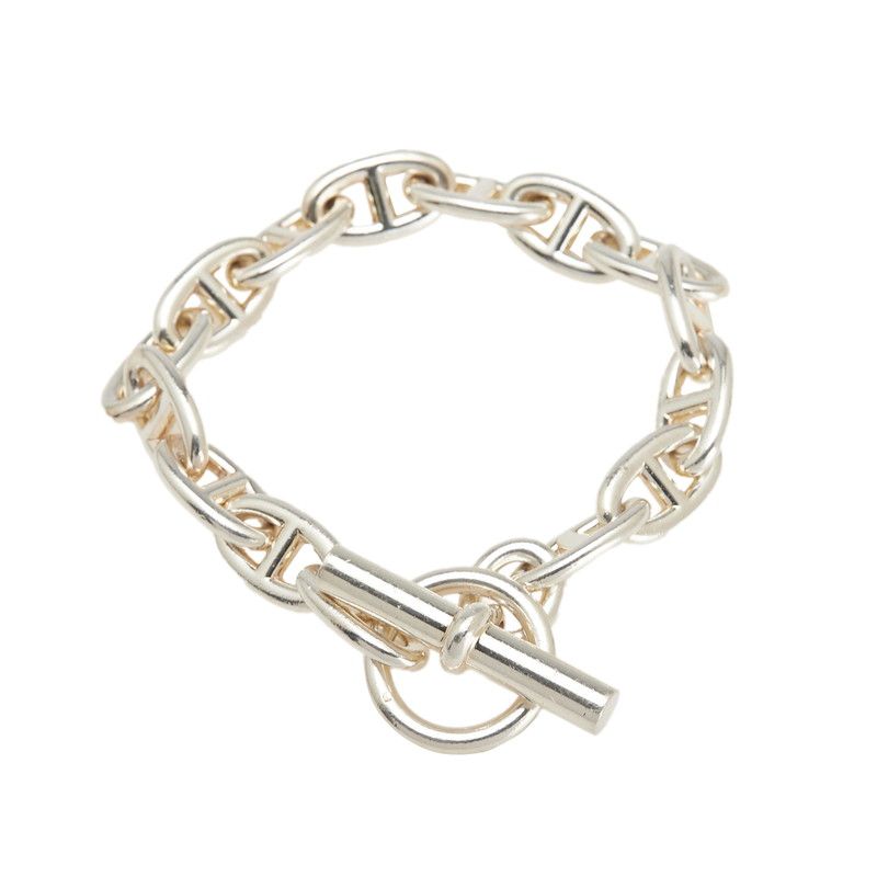 Hermes Chaîne D'angkle GM 15 Frames Sv925 Silver Men's Hermes