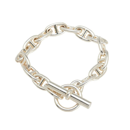 Hermes Chaîne D'angkle GM 15 Frames Sv925 Silver Men's Hermes