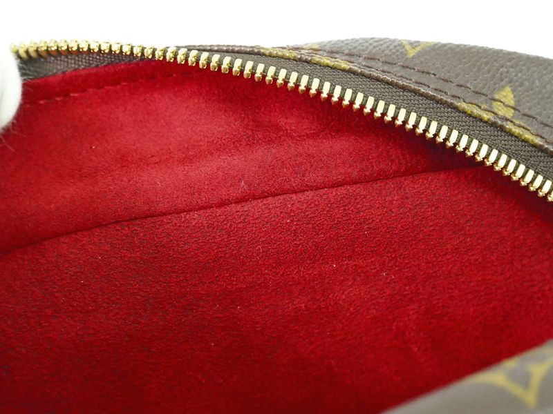 Authentic Louis Vuitton LV Exantricite Monogram Handbag Tote Bag Brown M51161