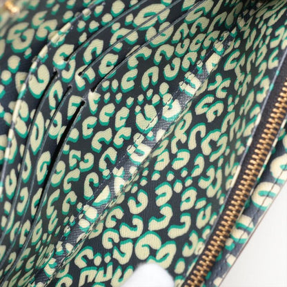 Louis Vuitton Monogram Portefeuille Sarah Long Wallet M60104 Leopard Brown And