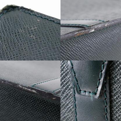 Louis Vuitton Porte Documents Rosin M30054 Taiga Epi Cair Green Men's Business