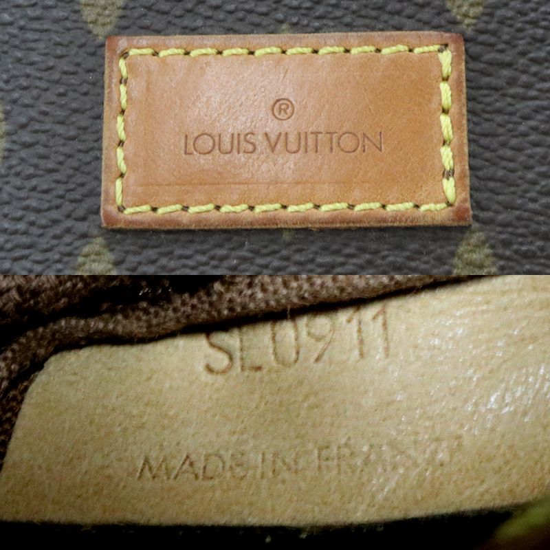 Louis Vuitton Monogram Saumur 43 M42252 PVC Leather Shoulder Bag