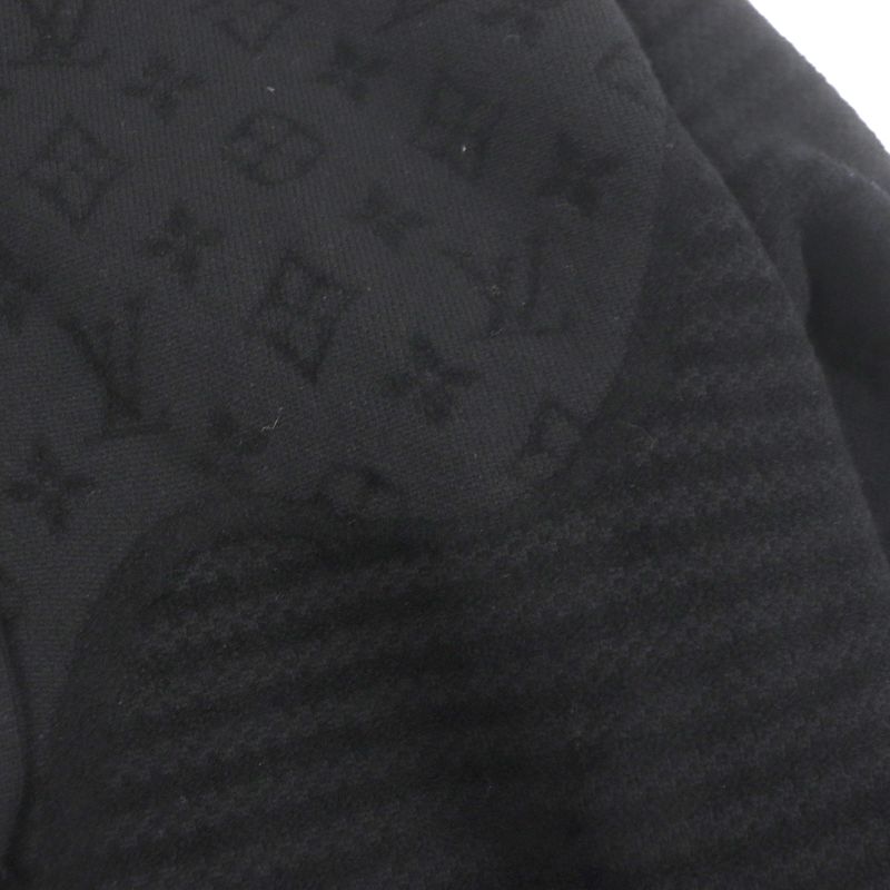 Louis Vuitton 25SS 1ahcmw Graphic Jacquard Hoodie Monogram Pullover Knit Hoodie