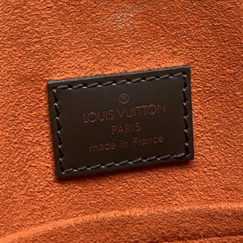 Louis Vuitton Tote Bag Damier Sac Pla (old Shape ) N51140 Ebène