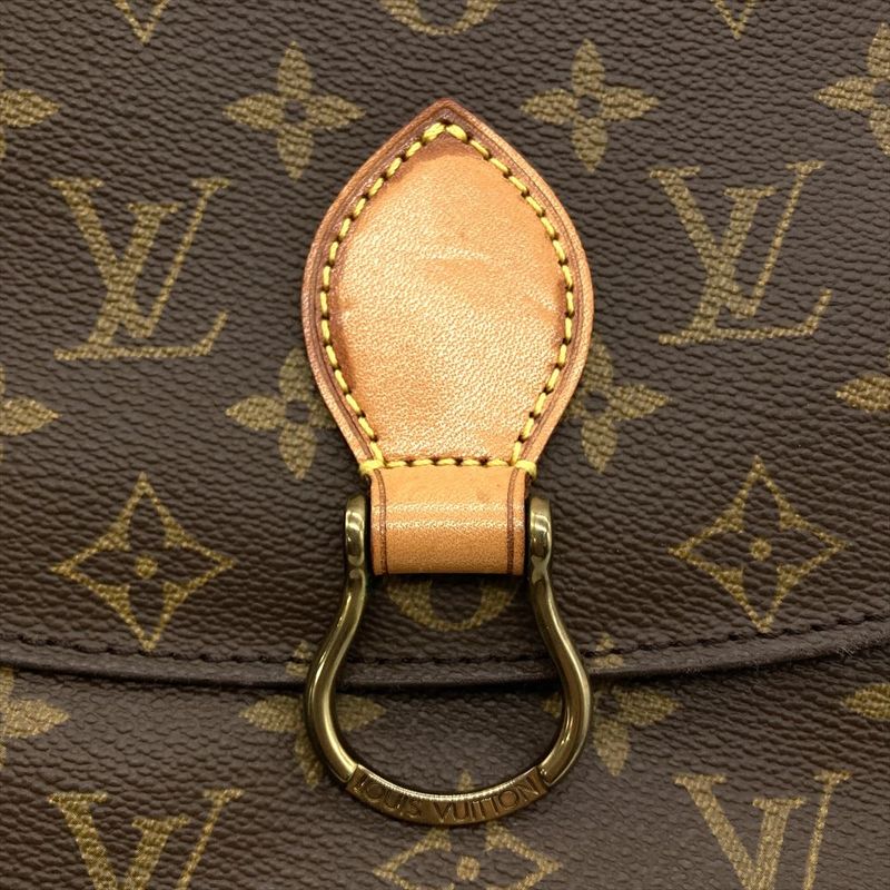 Louis Vuitton Saint-cloud MM Shoulder Bag Monogram Canvas M51243 Lp0970