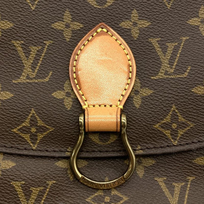 Louis Vuitton Saint-cloud MM Shoulder Bag Monogram Canvas M51243 Lp0970