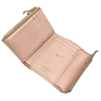 Louis Vuitton Damier Portefeuille Victorine N64022 Threefold Wallet With