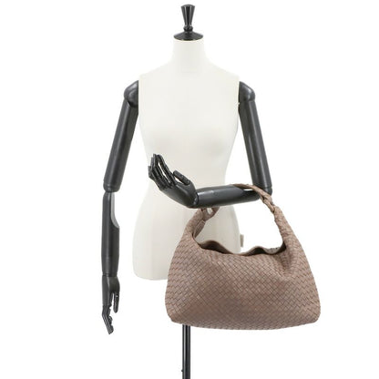 Bottega Veneta Intrecciato One Shoulder Bag Leather Brown Intrecciato Shoulder