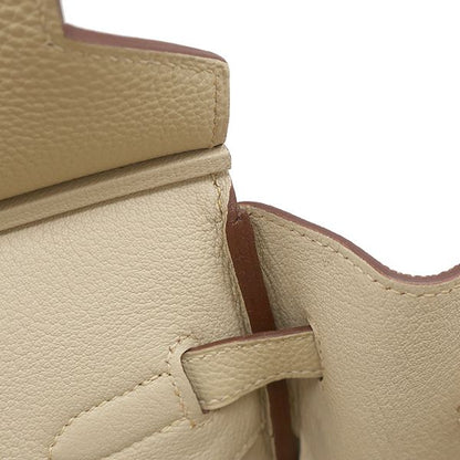 Hermes Handbag Birkin 35 Togo Purschman Silver Hardware M Marked [box