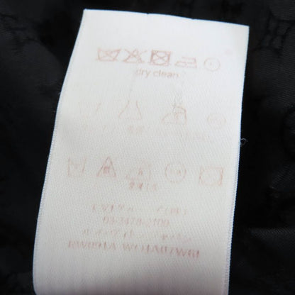 Louis Vuitton 09SS Wool Silk Blend Lined Monogram Mini Ruffle Design Jacket