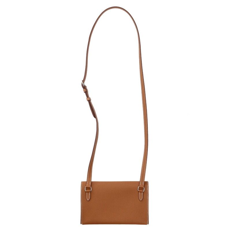 Hermes Nap Togo Engraved B Svhardware Long Wallet Men's