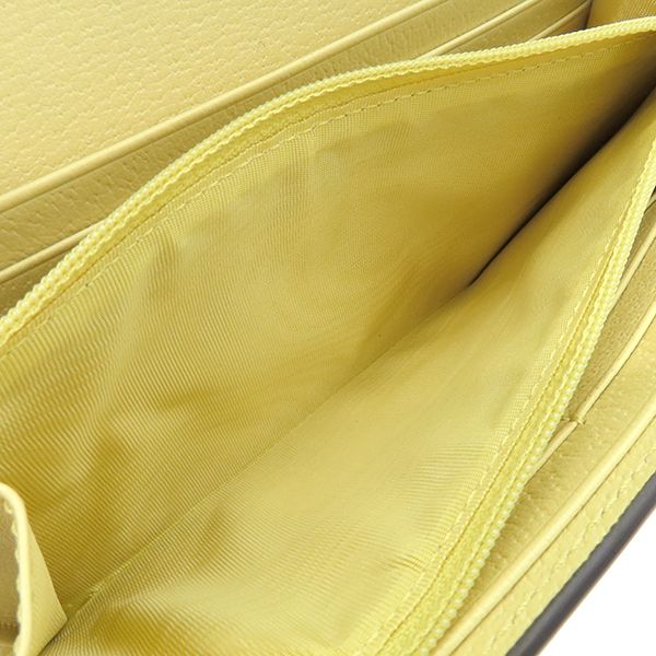 Gucci Chain Wallet GG Jumbo Ophidia Continental Wallet Leather Jumbo GG Canvas