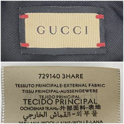 Gucci Beret Green Red Black GG Marmont 729140