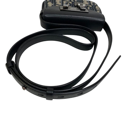 Dior Oblique Dior Lock Shoulder Bag Black Women