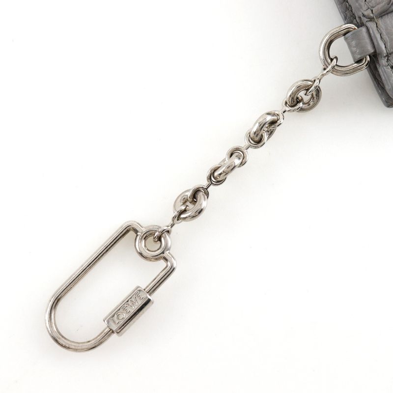 Loewe Anagram Square Card Holder Coin Case Women's Card Case