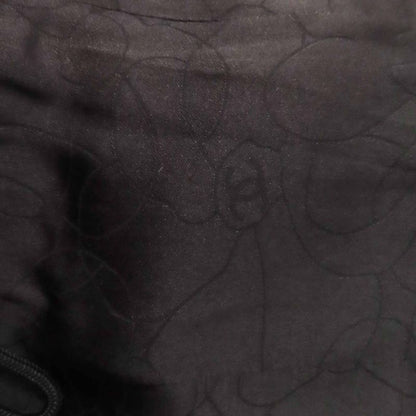 CHANEL Vintage P24398 04A Front Hook Cut-off Tweed Jacket With Ribbon And Coco